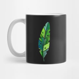 Banana Leaf Modern Watercolor Illustration Mug